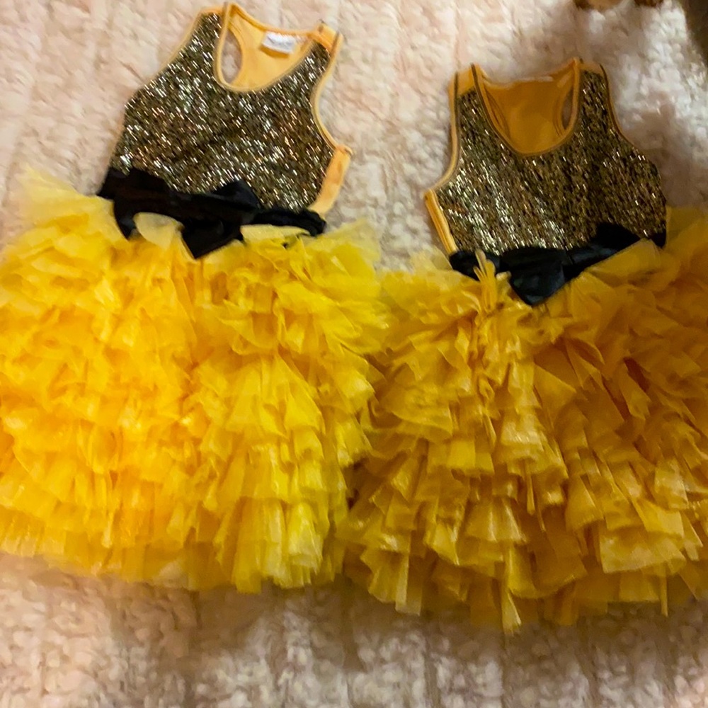 Ooh Laila couture matching dresses